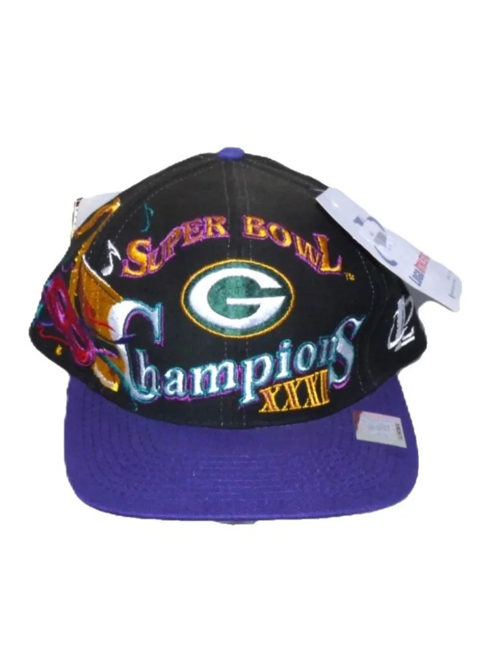 Green Bay Packers NFL hat cap Superbowl Champions XXXI Logo Athletic, New